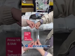 PPFの粘着剤の比較試験